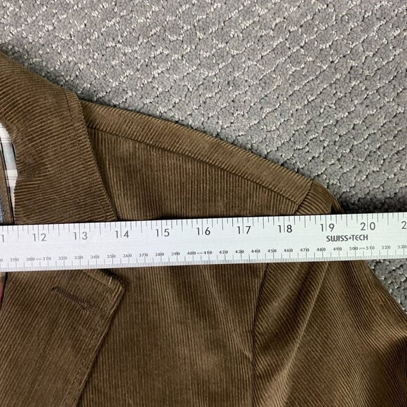 NWOT Old Navy Corduroy Blazer Sport Coat Men's Large Brown 42R - Picture 10 of 14
